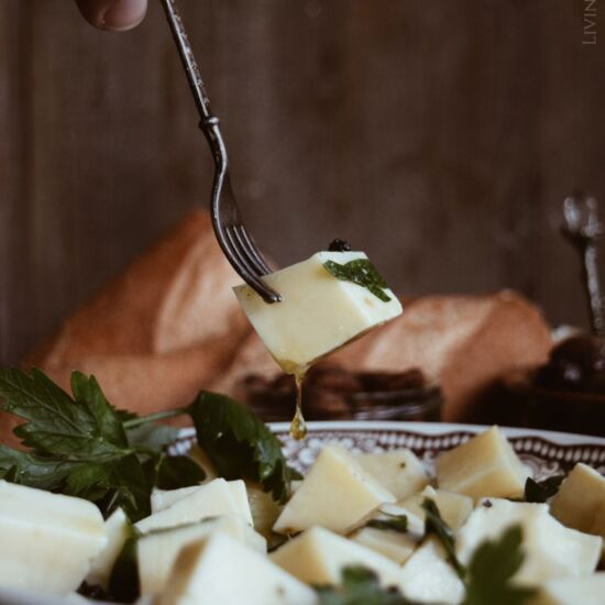 Marinated Jarlsberg Antipasto Board