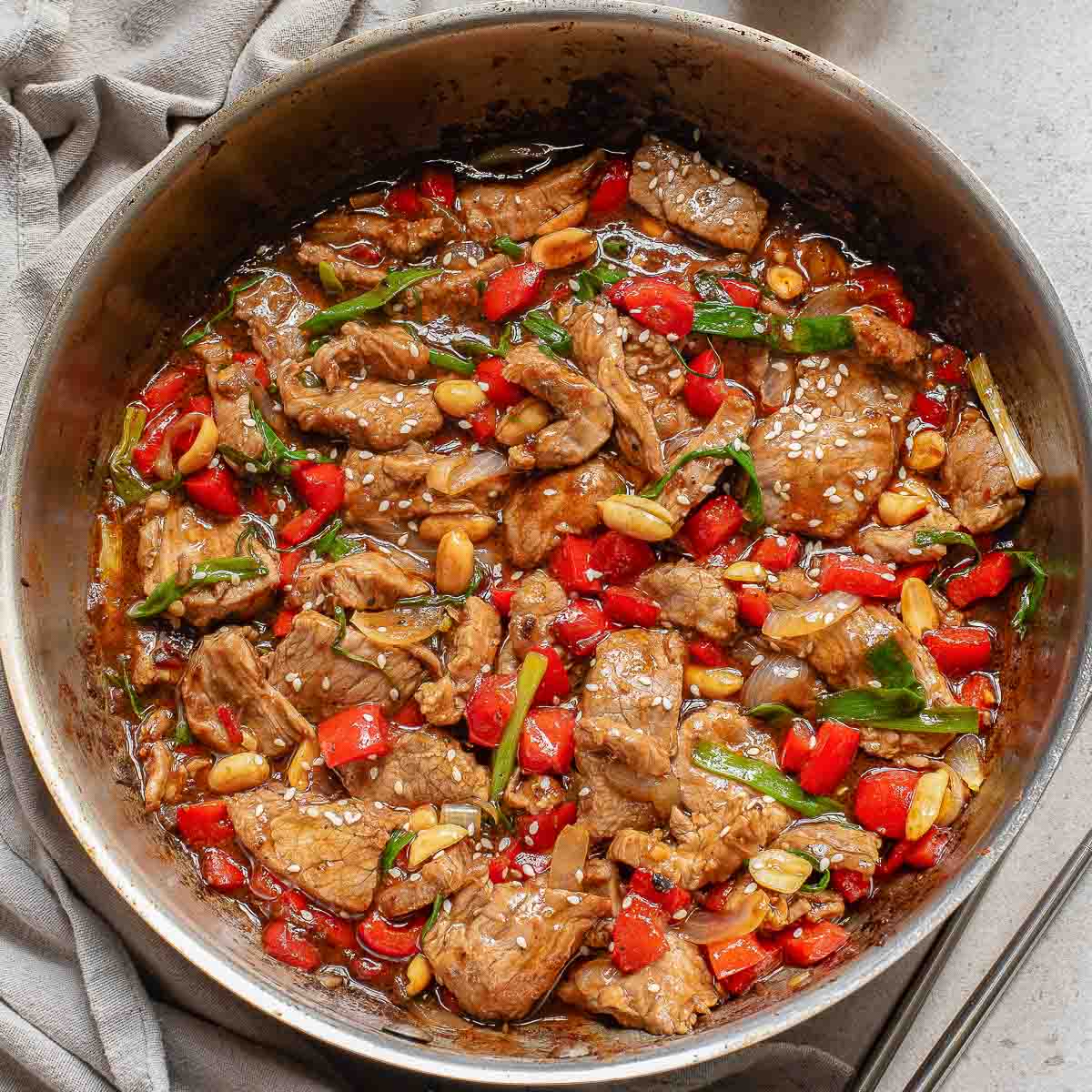 Easy Kung Pao Beef