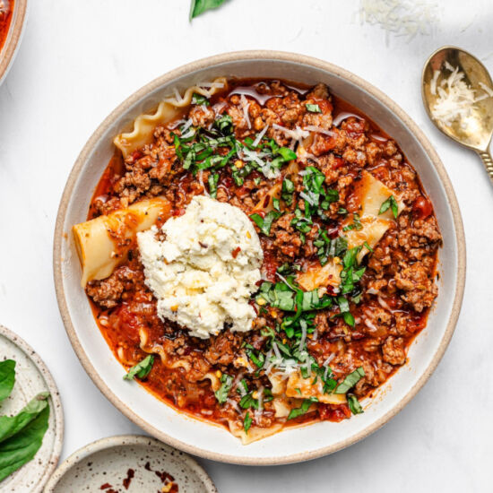 Hearty Lasagna Soup