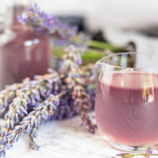 Sugar Free Lavender Simple Syrup