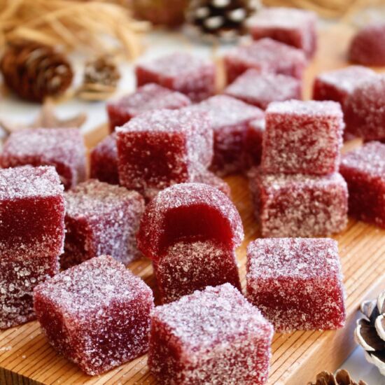 Raspberry Fruit Jellies