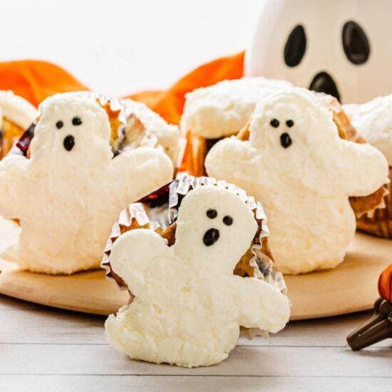 Berry Ghost Muffins