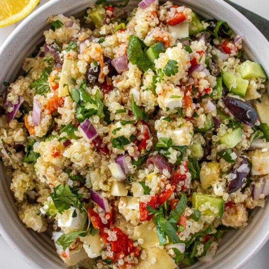 Mediterranean Quinoa Salad