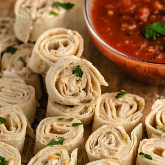 Mexican Burrito Roll Ups