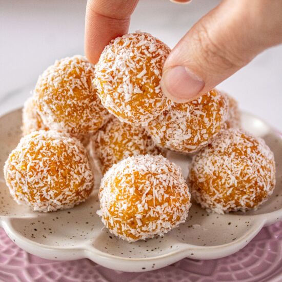 Peach Bliss Balls