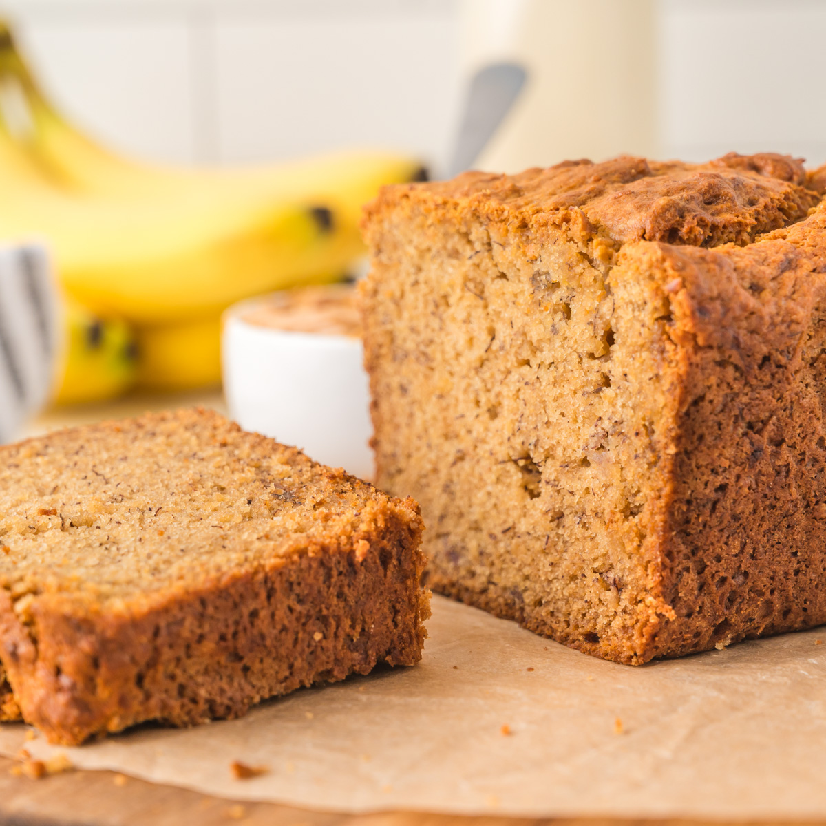 Peanut Butter Banana Bread