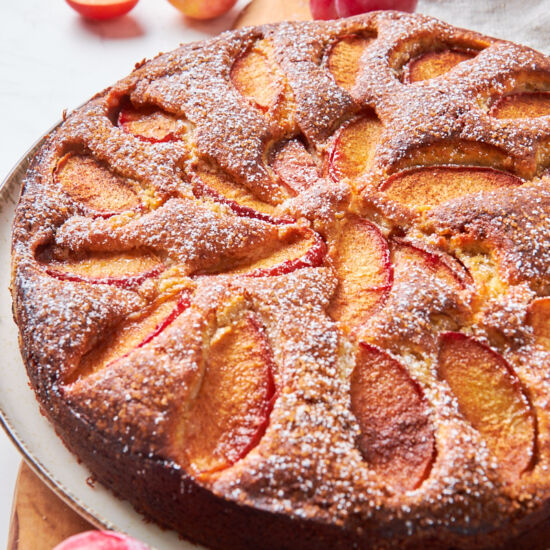 Protein Yoghurt Plum Cake