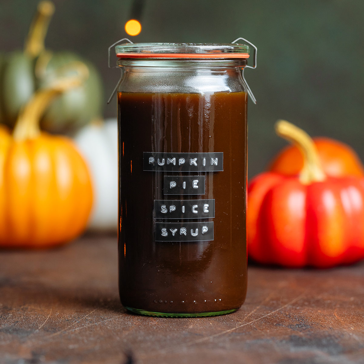 Pumpkin Spice Simple Syrup