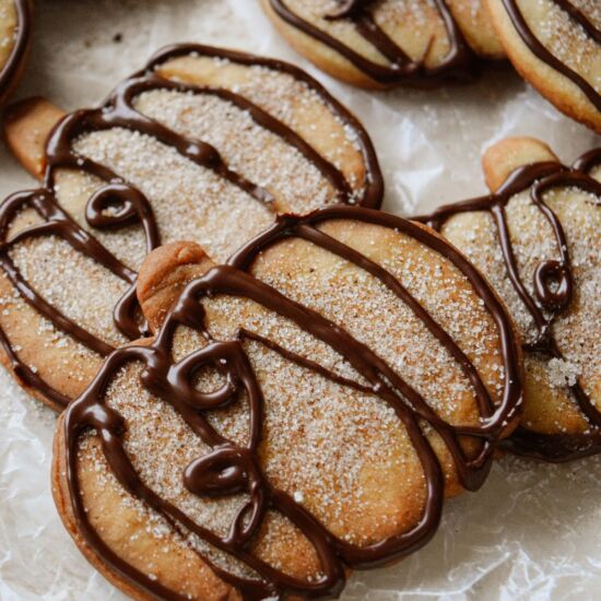 Pumpkin Spice Butter Cookies