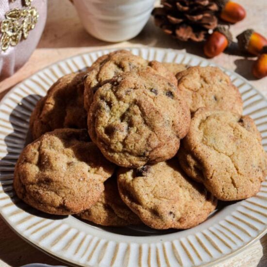 Pumpkin Spice Chocolate Chip Cookie