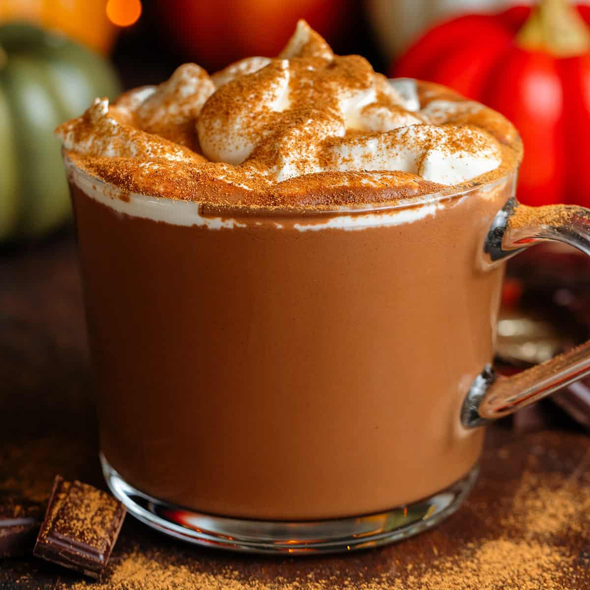 Pumpkin Spice Hot Chocolate