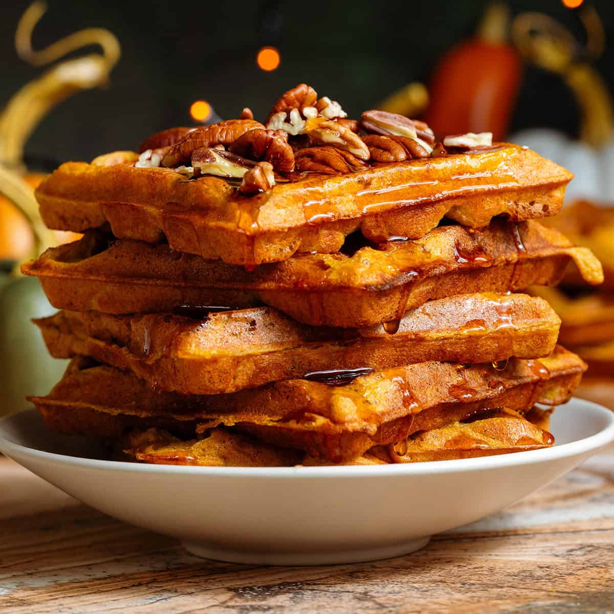 Pumpkin Waffles