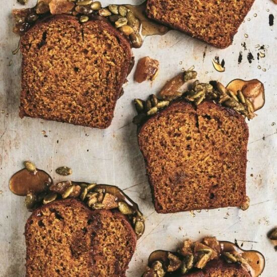 Pumpkin Ginger Teacake