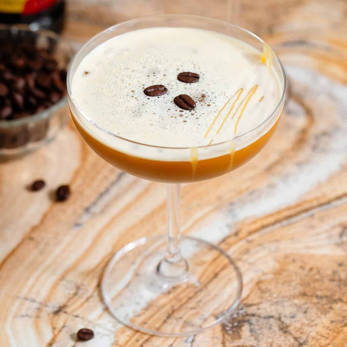 Salted Caramel Espresso Martini