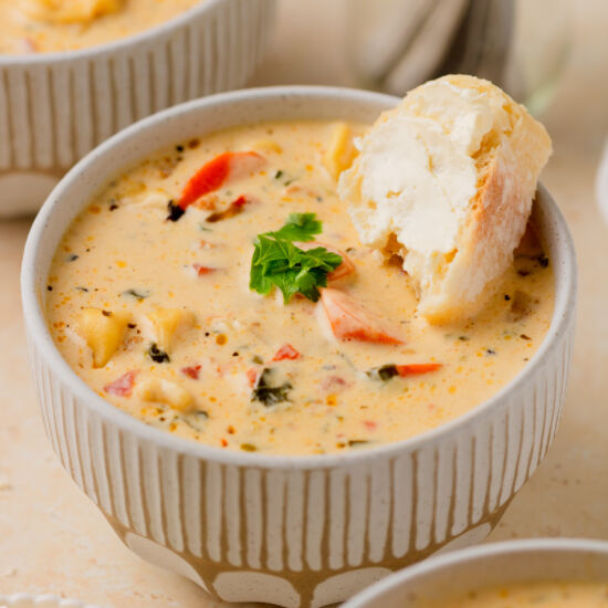 Creamy Sausage and Tortellini Soup