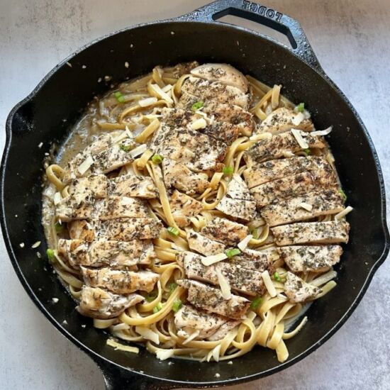 Garlic Chicken Pasta