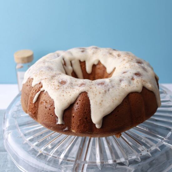 Pumpkin Cream Cheese Pound Cake