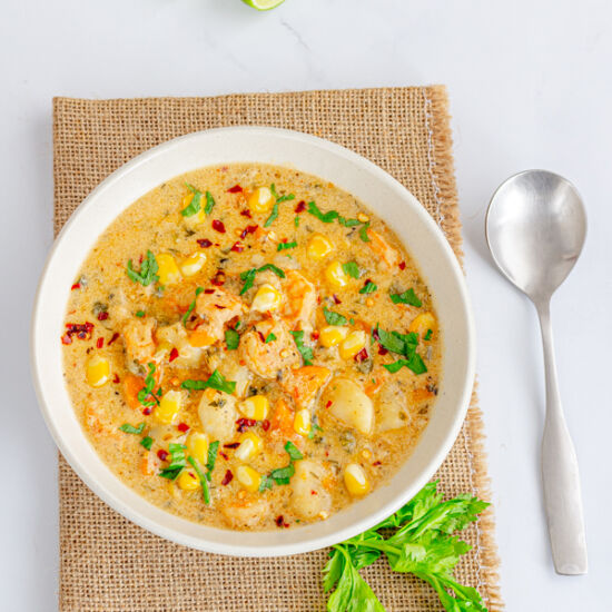 Creamy Corn Shrimp Chowder