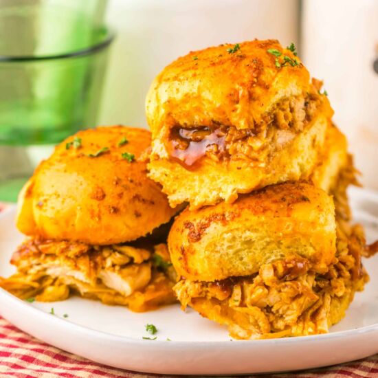 Cranberry BBQ Turkey Sliders
