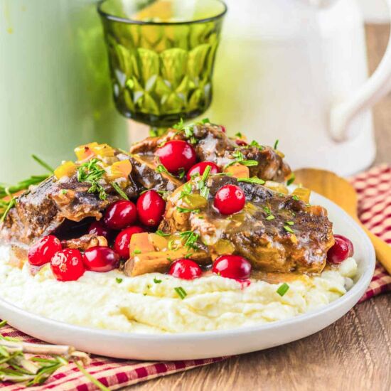 Slow Cooker Cranberry Short Ribs