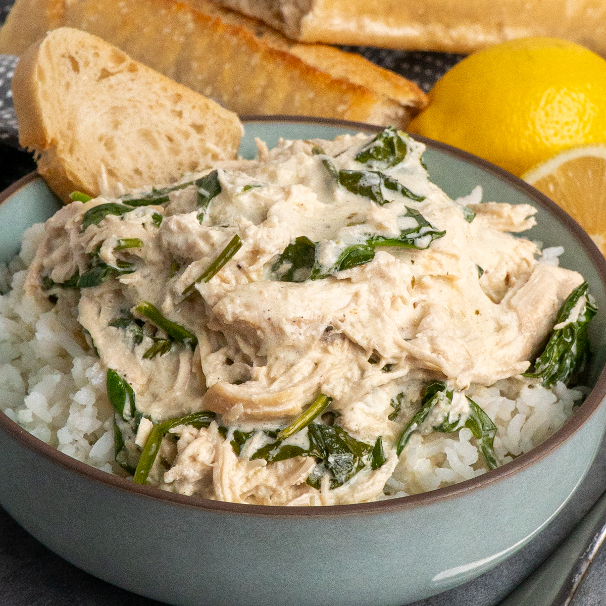 Slow Cooker Lemon Herb Chicken