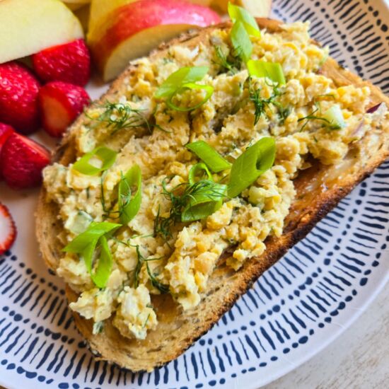 Smashed Chickpea Salad