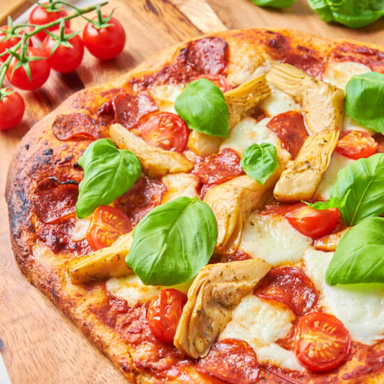 Sourdough Protein Pizza Crust