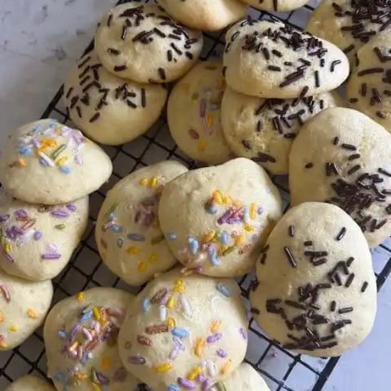 Soft Sprinkle Cookies