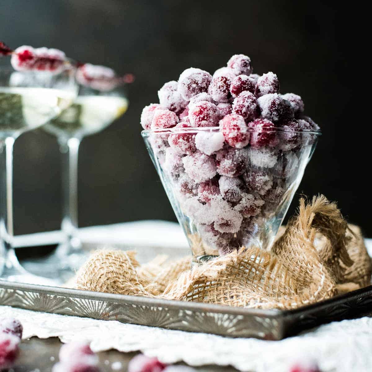 Sugared Cranberries