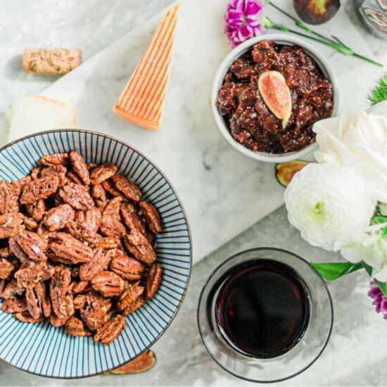 Sweet & Spicy Pecans with Chipotle