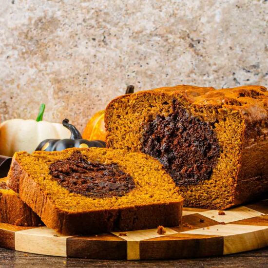 Halloween Pumpkin Banana Bread