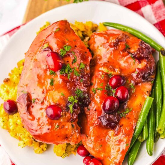 Slow Cooker Cranberry Chicken