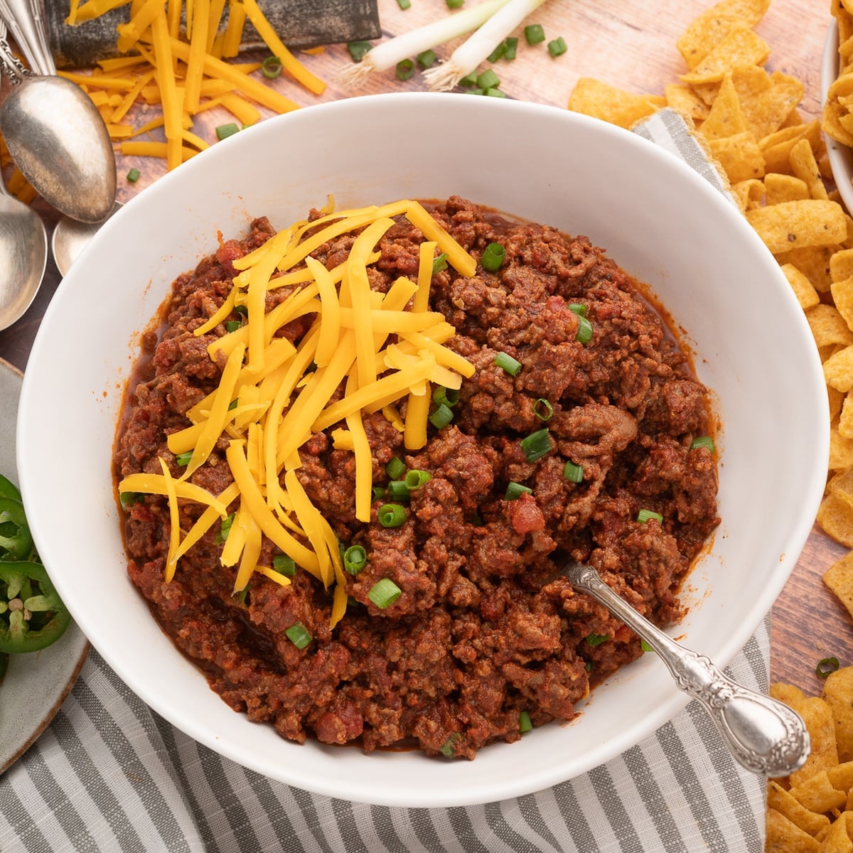Texas Style Chili for Frito Pie