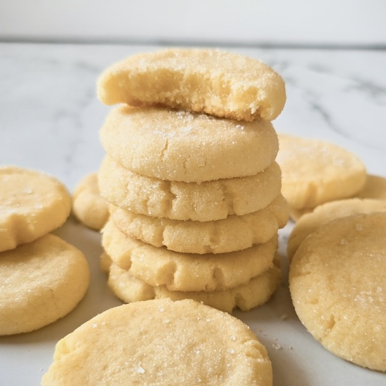 The Best 3 Ingredient Sugar Cookies