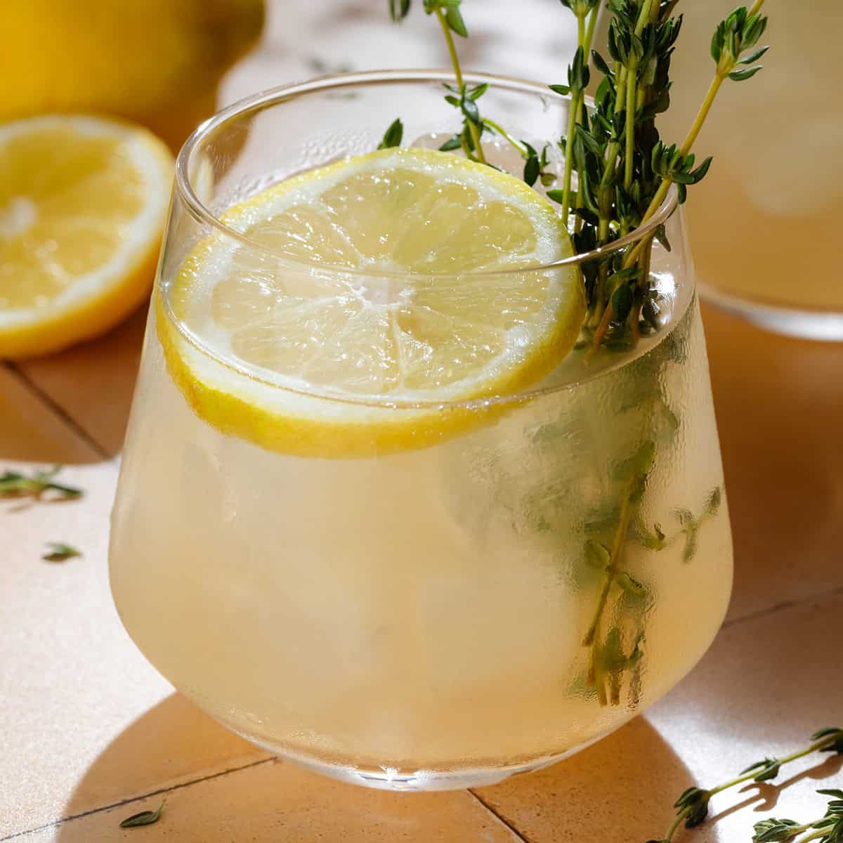 Thyme Gin Cocktail