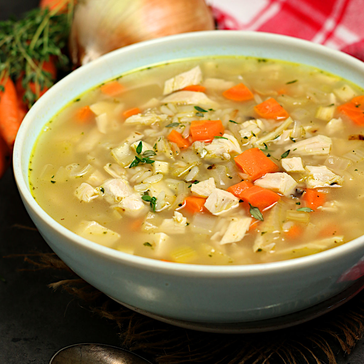 Turkey Rice Soup