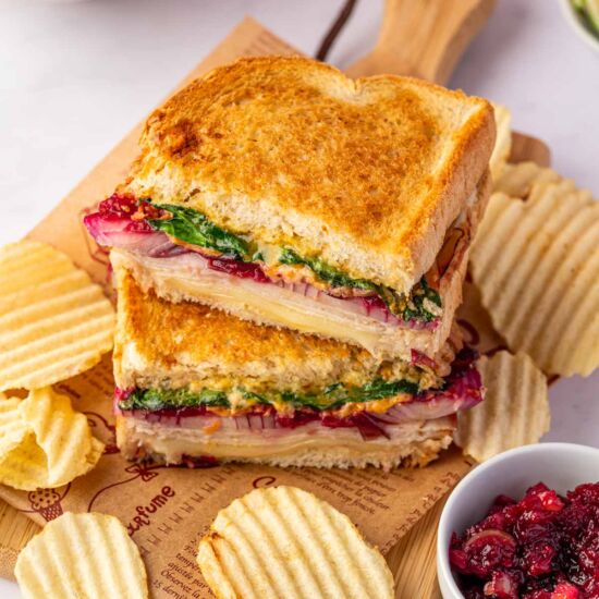 Turkey Melt Sandwich (Airfryer)