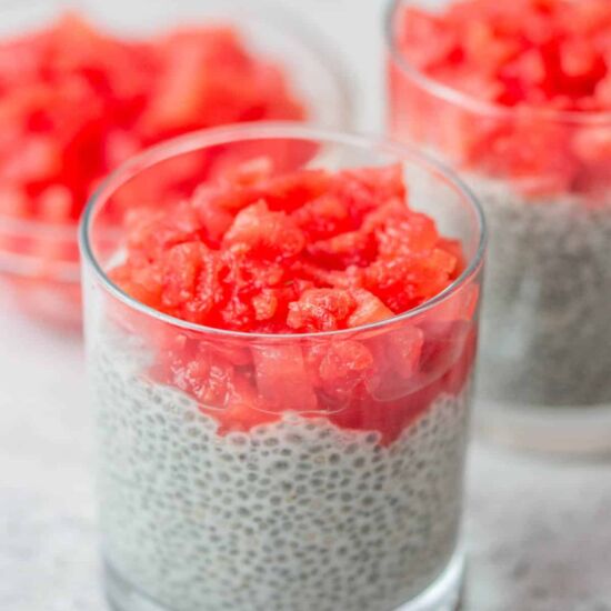 Watermelon Chia Pudding