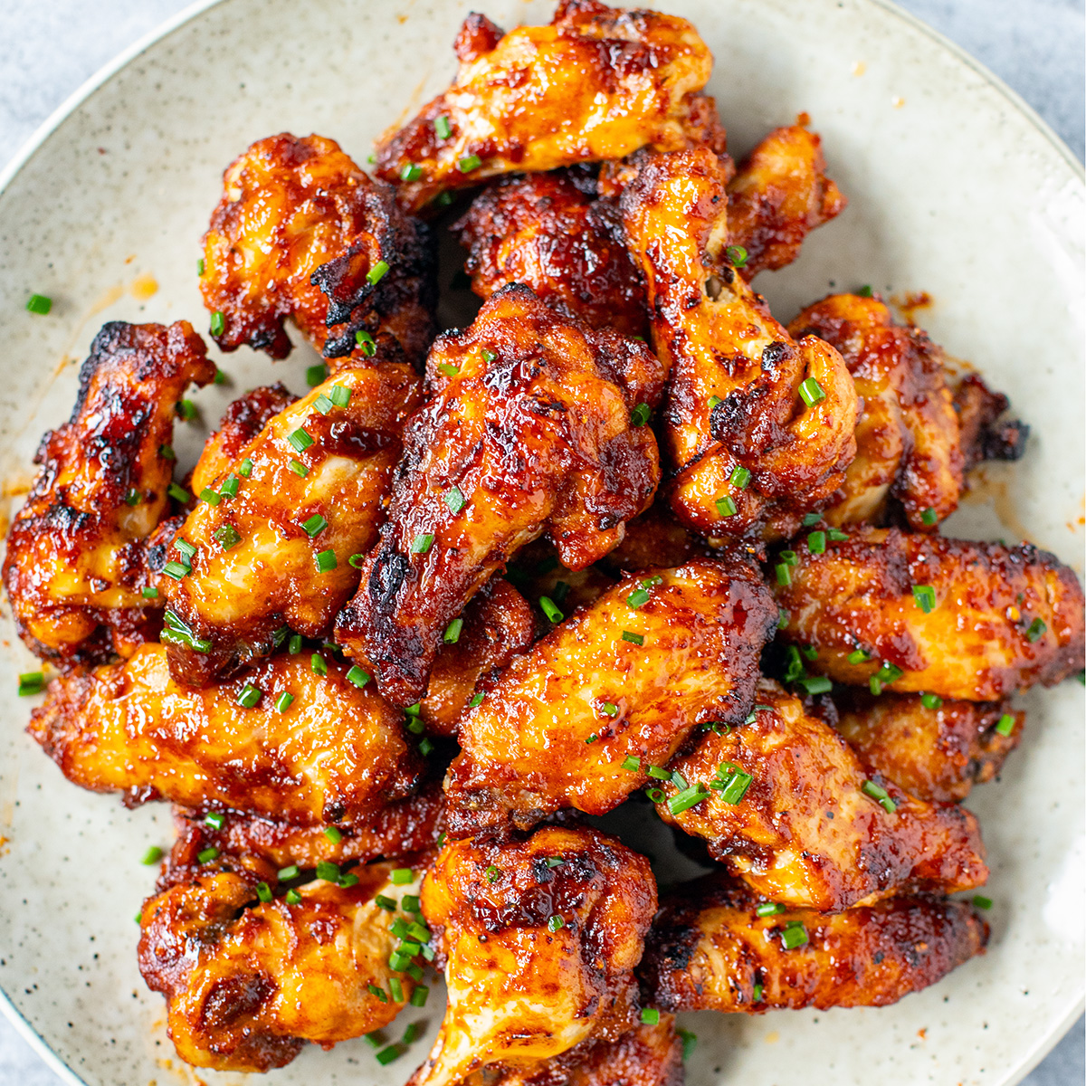 Air Fryer BBQ Chicken Wings
