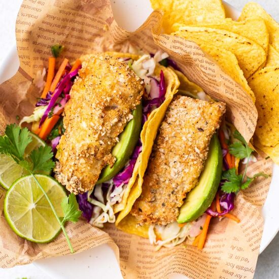 Air Fryer Fish Tacos