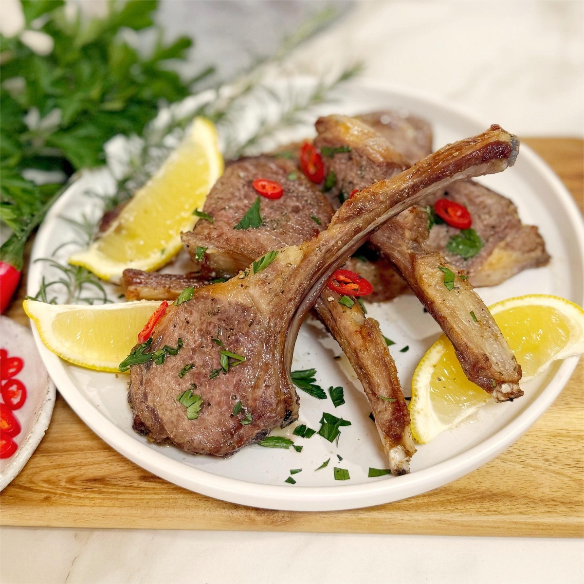 Air Fryer Lamb Chops