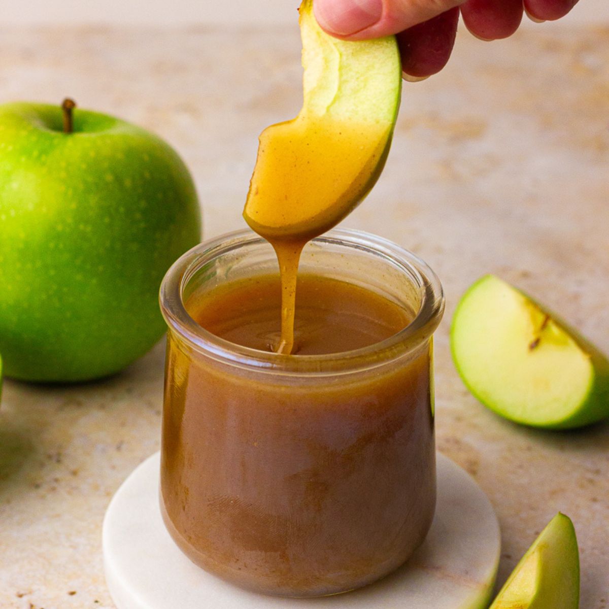 Quick Apple Cider Caramel Sauce