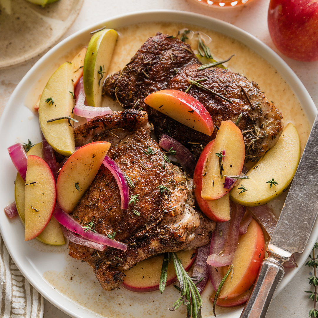 Apple Cider Chicken Skillet