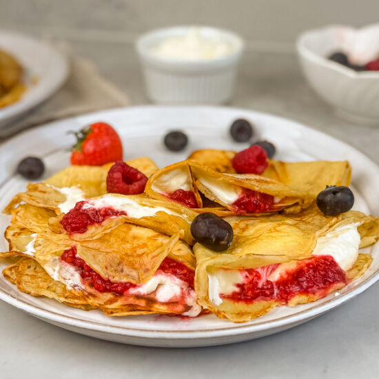 Swedish Pancakes (Crepes)