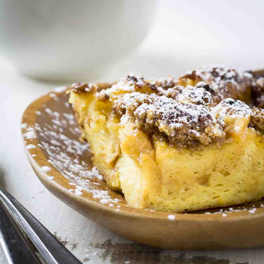 Baked French Toast with Brioche