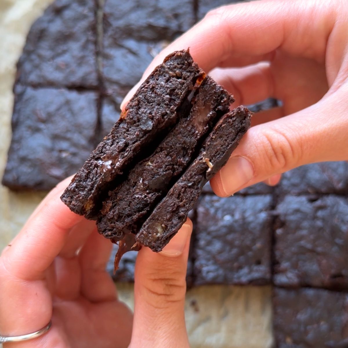 Healthy Banana Brownies