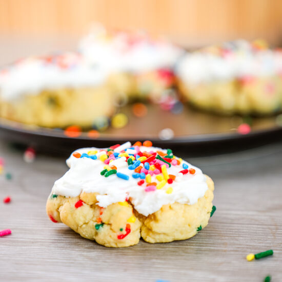 Birthday Cake Cookies