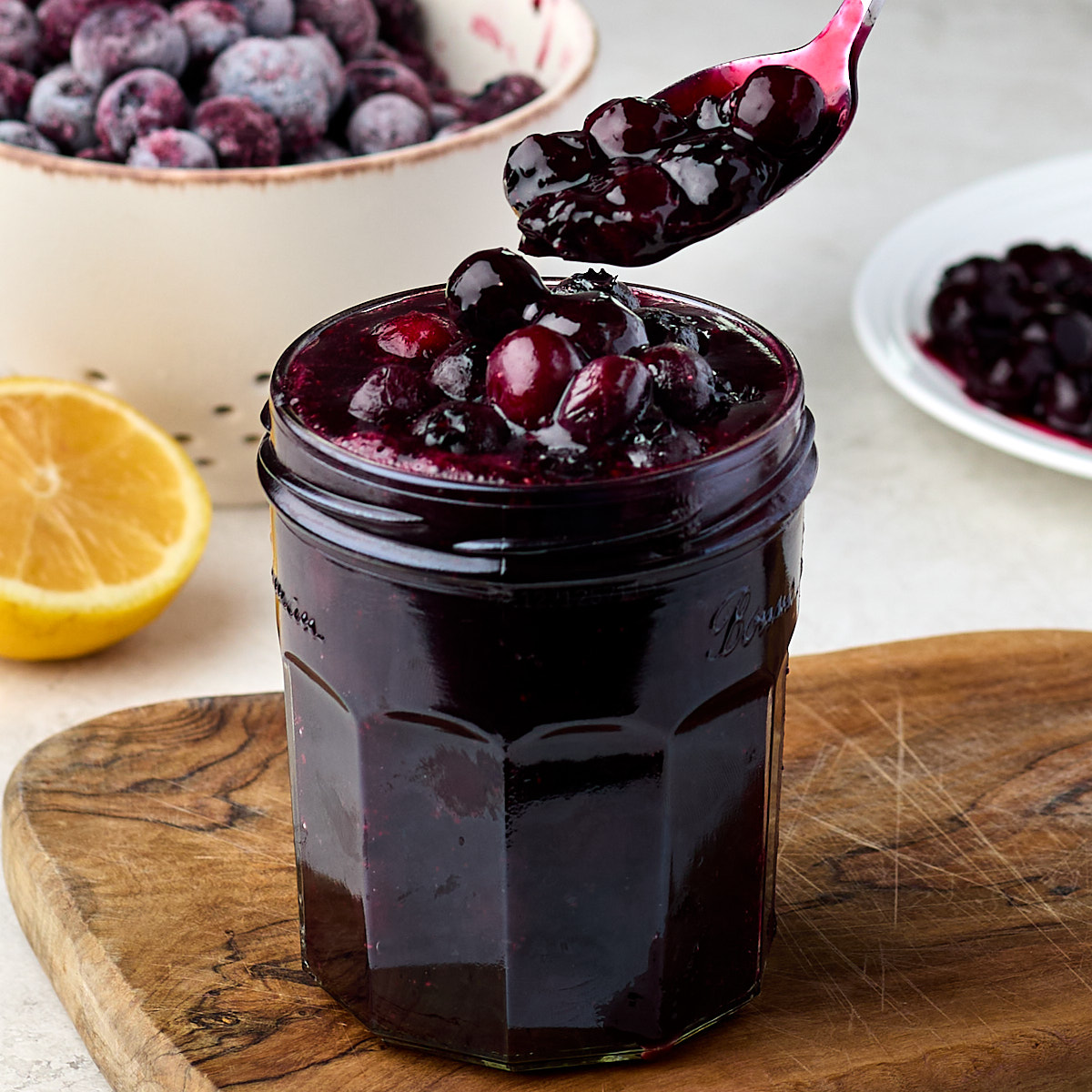 Homemade Blueberry Pie Filling