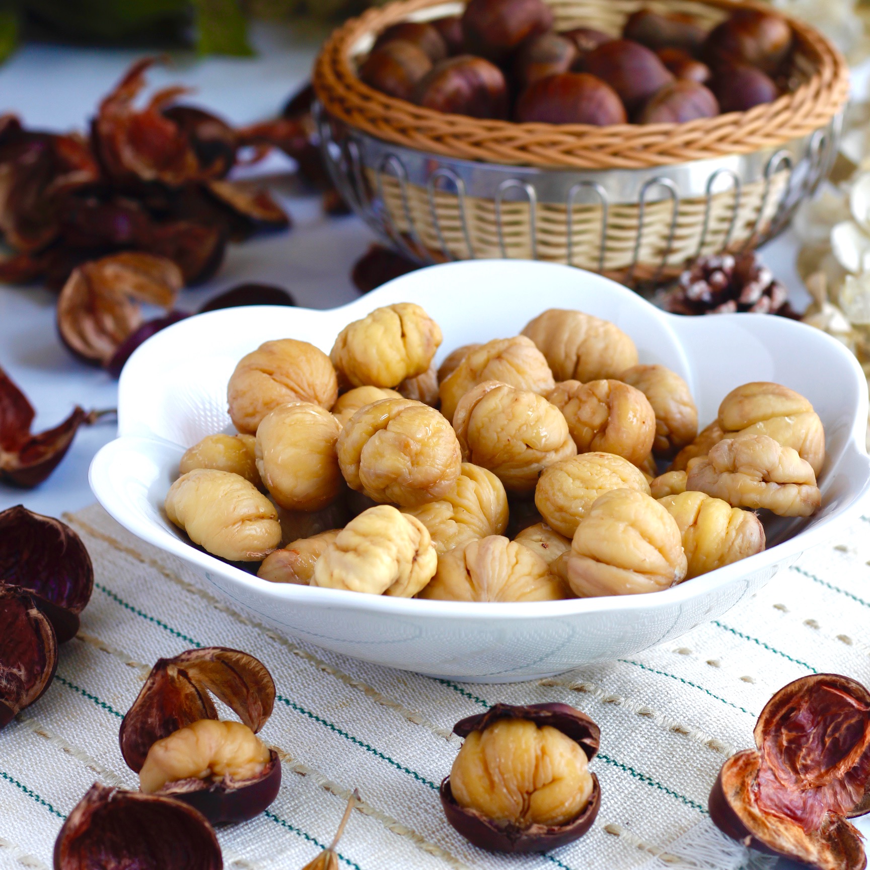 How to Peel and Boil Chestnuts