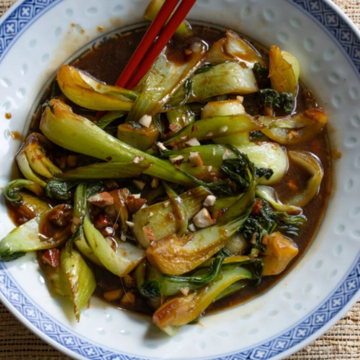 Steamed Bok Choy